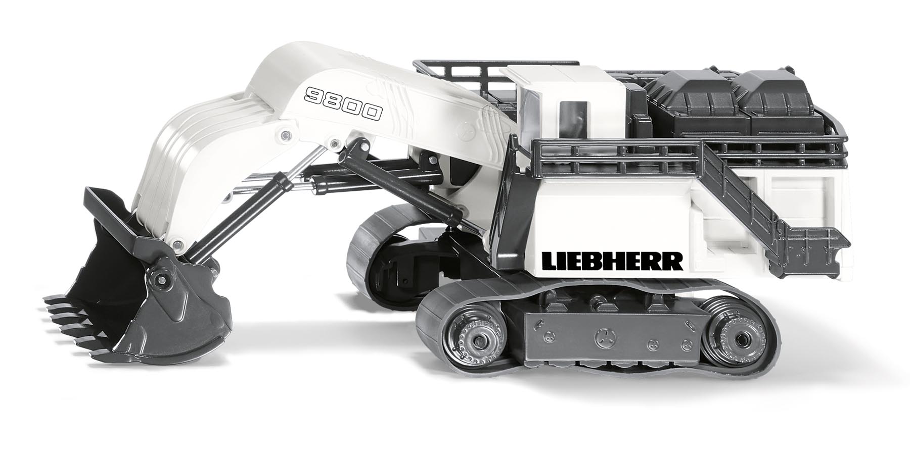 Liebherr R9800 Mining-Bagger weiß Modell von Siku 1:87
