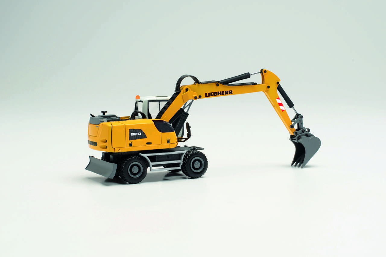 Liebherr A 920 Litronic Mobilbagger  Modell von herpa 1:87