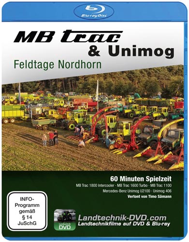 Blu-ray MB trac & Unimog  - Feldtage Nordhorn