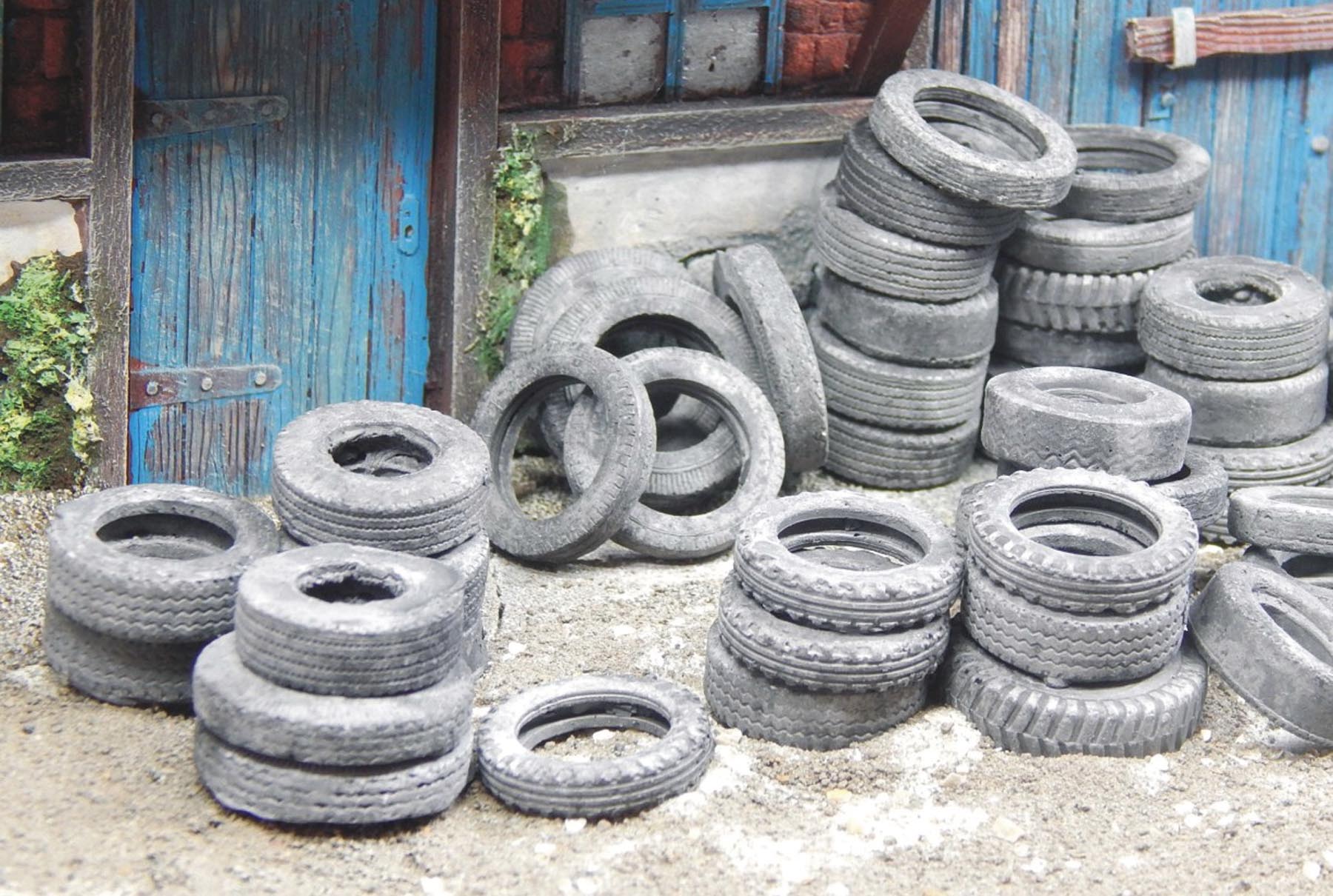 Altreifen, lose 120 g Modell von Juweela 1:32