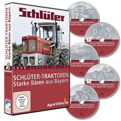 Schlüter Traktoren – Starke Bären aus Bayern (5 Filme)