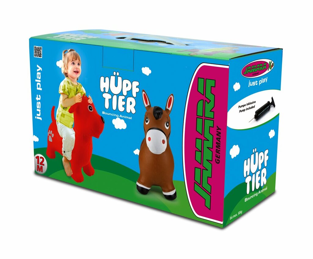 Hund Hüpftier mit Pumpe