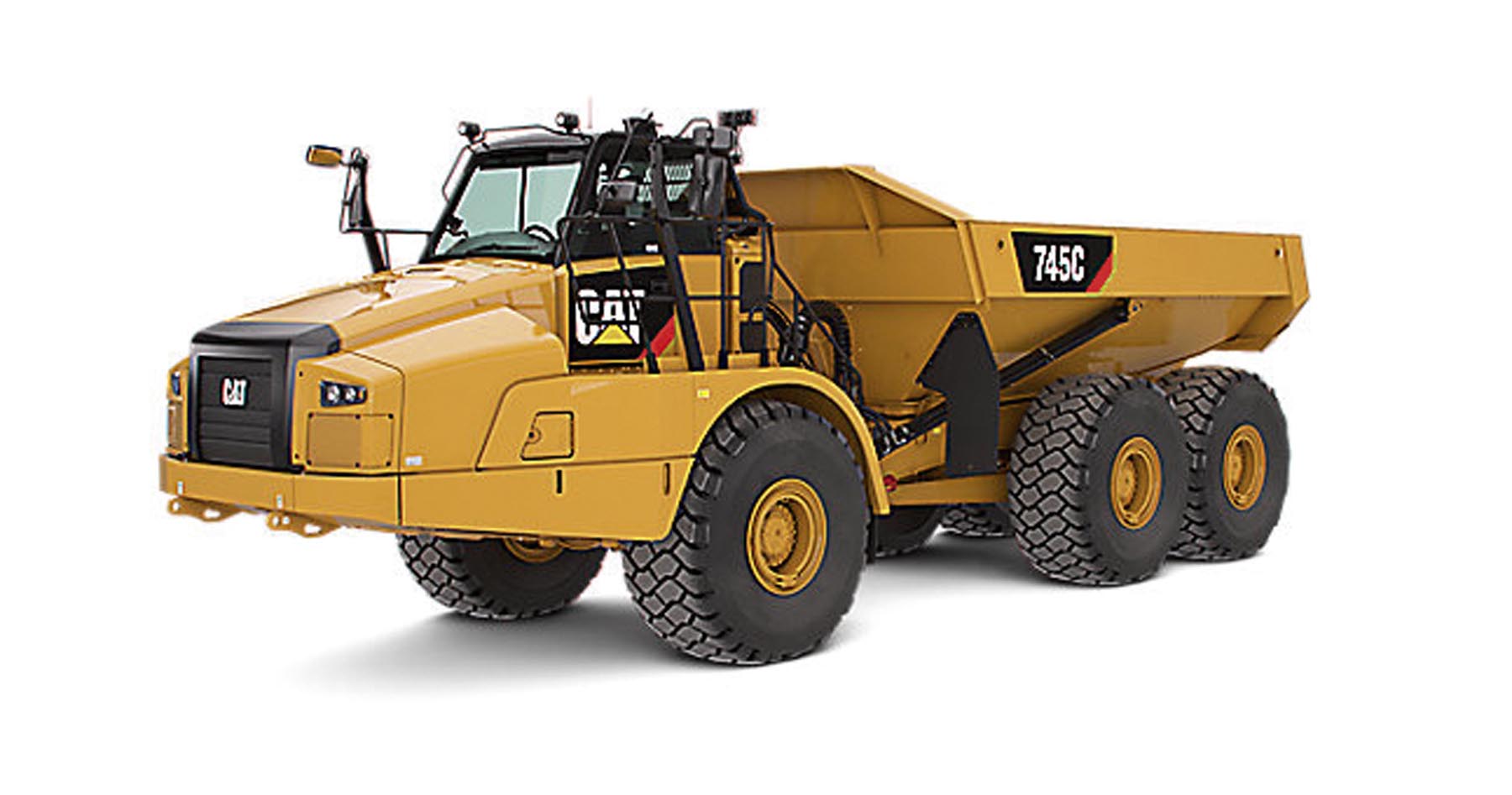 CAT 745 knickgelenkter Dumper Modell von DieCast Masters 1:50