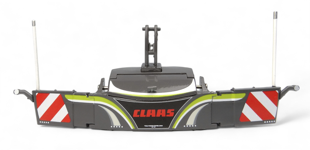 Tractorbumper Sicherheitsfrontgewicht 800 kg Claas Version Modell von Universal Hobbies 1:32