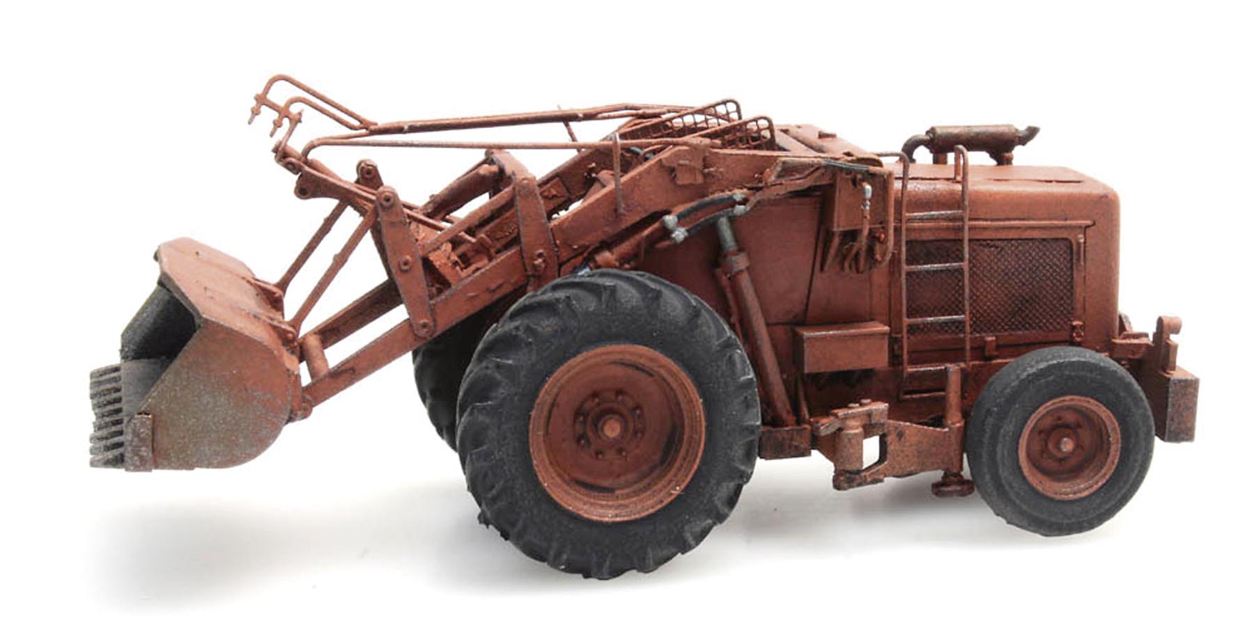 Bischoff Polytrac mit Schaufel Bausatz Modell von Artitec 1:87