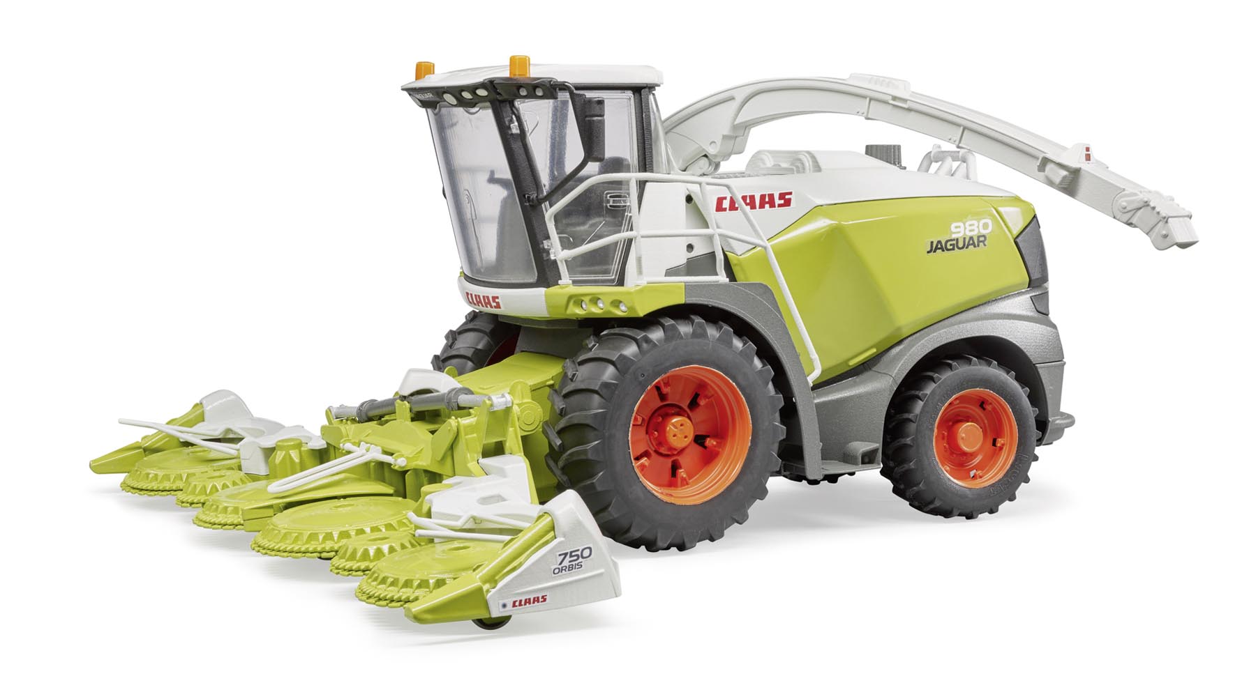 Claas Jaguar 980 Feldhäcksler Modell von Bruder 1:16