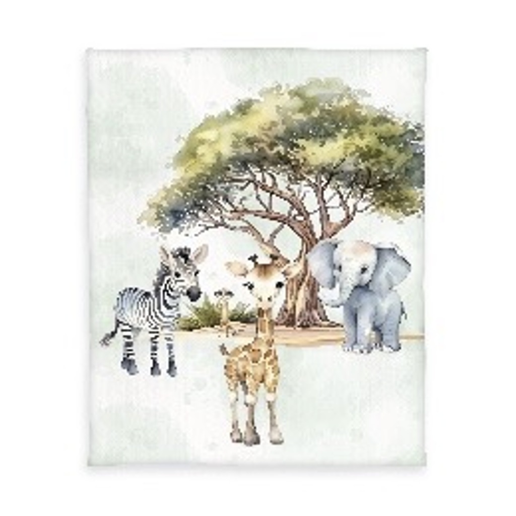 Safari Soft-Fleecedecke 130x160cm-1