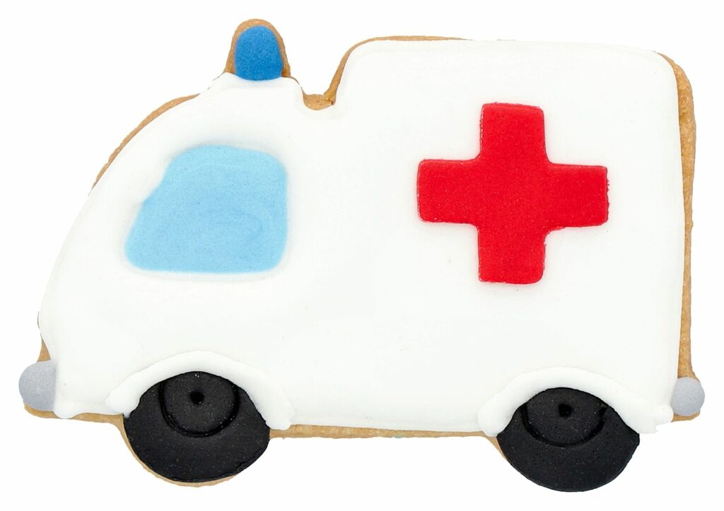 Ausstechform Krankenwagen 8cm