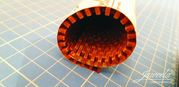 Ziegelmauer Flexyway rot dunkel Modell von Juweela 1:32