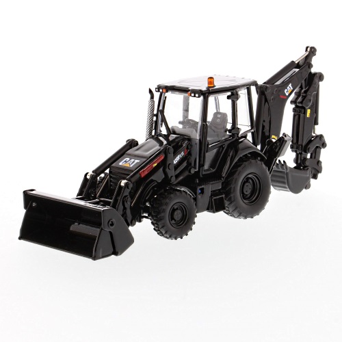Cat 420F2 Baggerlader schwarz Modell von DieCast Masters 1:50