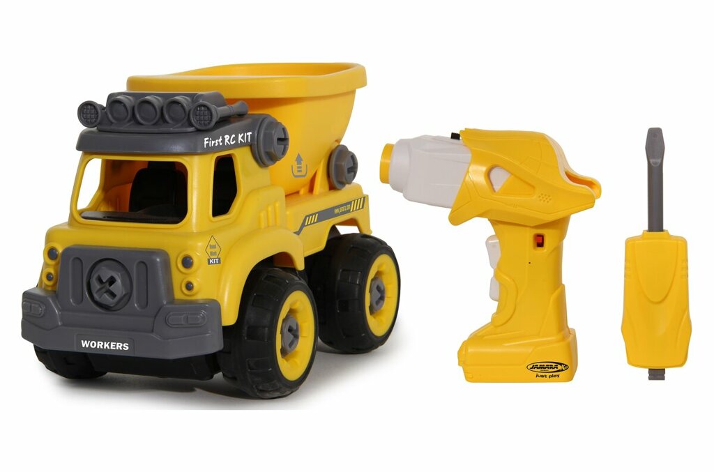 First RC Kit Muldenkipper mit Akkuschrauber 27tlg.
