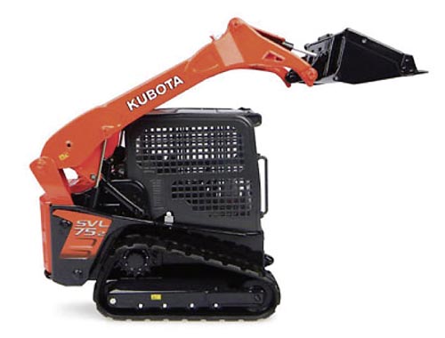 Kubota Kompakt-Raupenlader SVL 75-2 Modell von Universal Hobbies 1:24