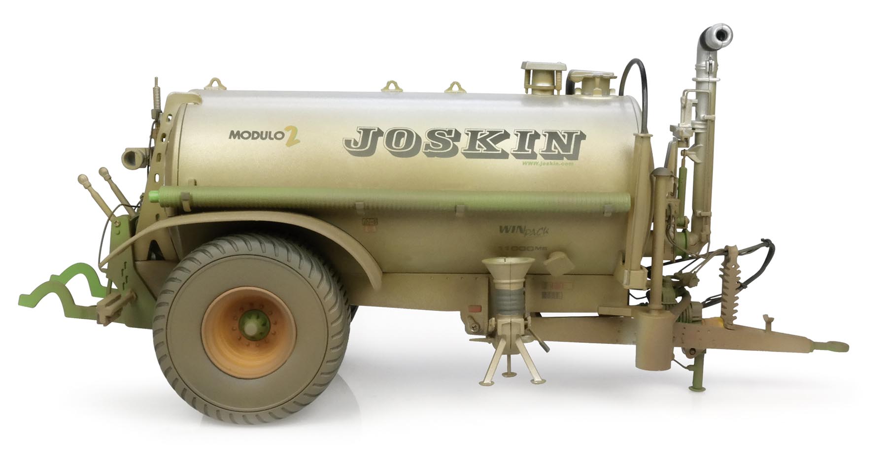 Joskin Modulo 2 11000 ME Güllewagen „verschmutzte Version“ in limitierter Auflage Modell von Universal Hobbies 1:32