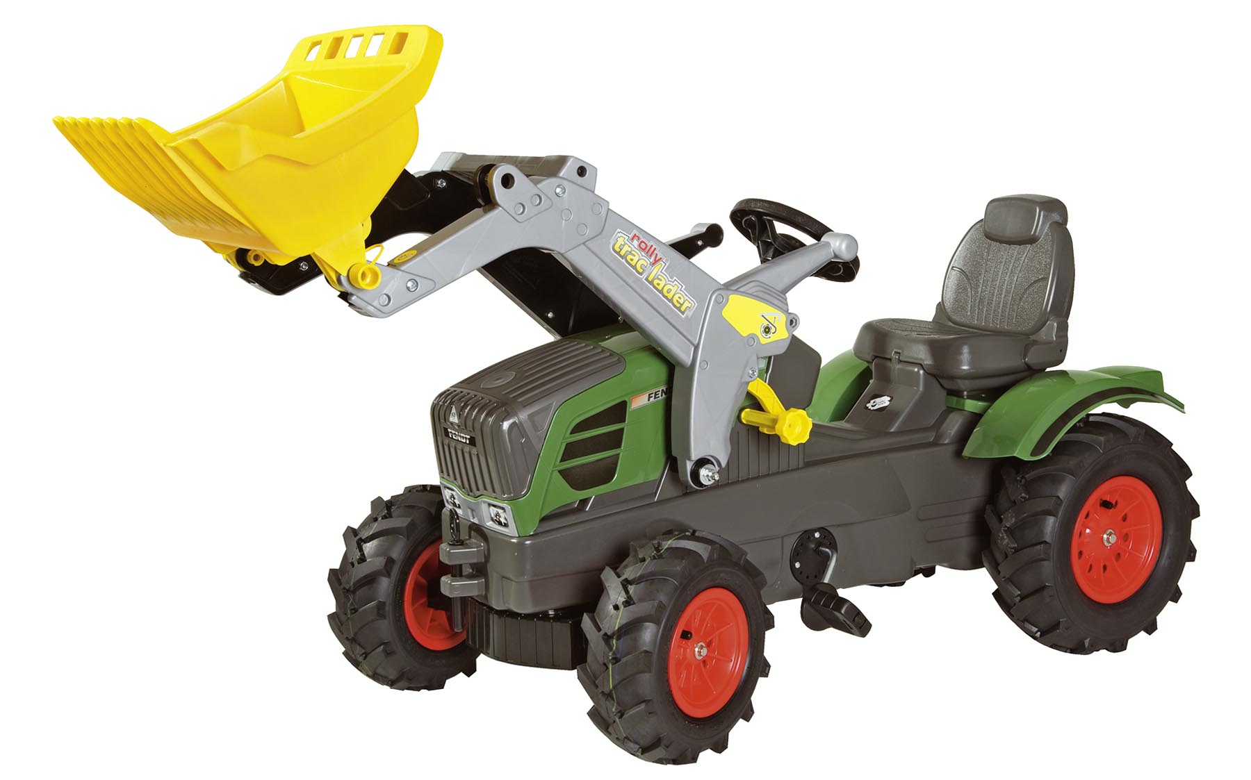 Fendt 211 Vario mit Frontlader und Luftbereifung Trettraktor