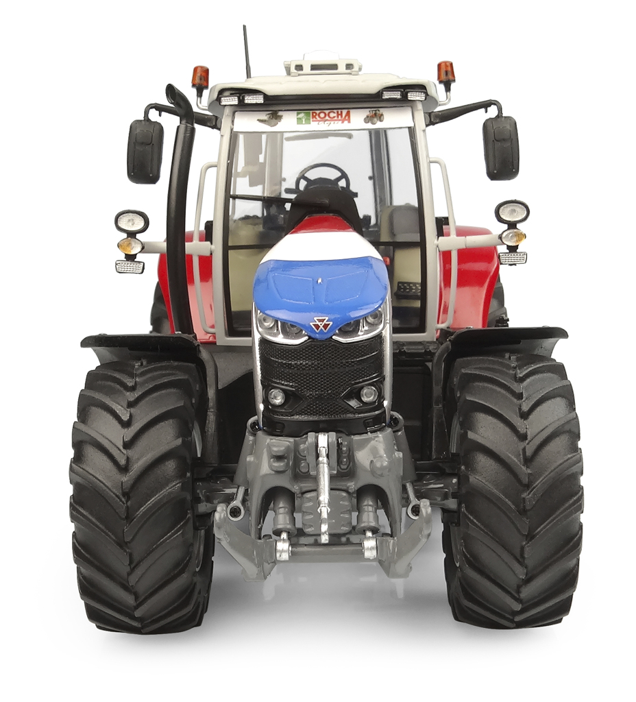 Massey Ferguson 7S.180 Edition Bleu-Blanc-Rouge Modell von Universal Hobbies 1:32