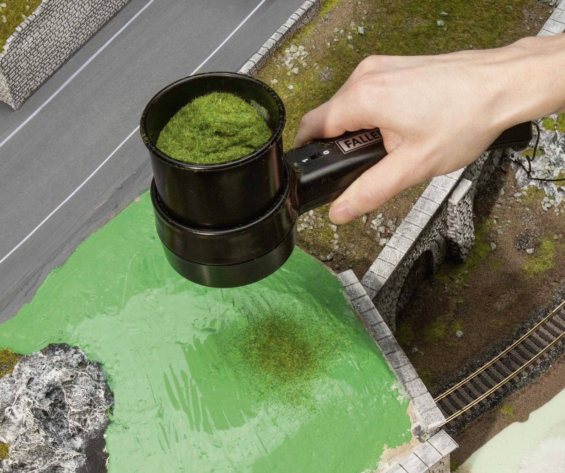 Wechselaufsatz Gras-Fix Modell von Gebr. Faller