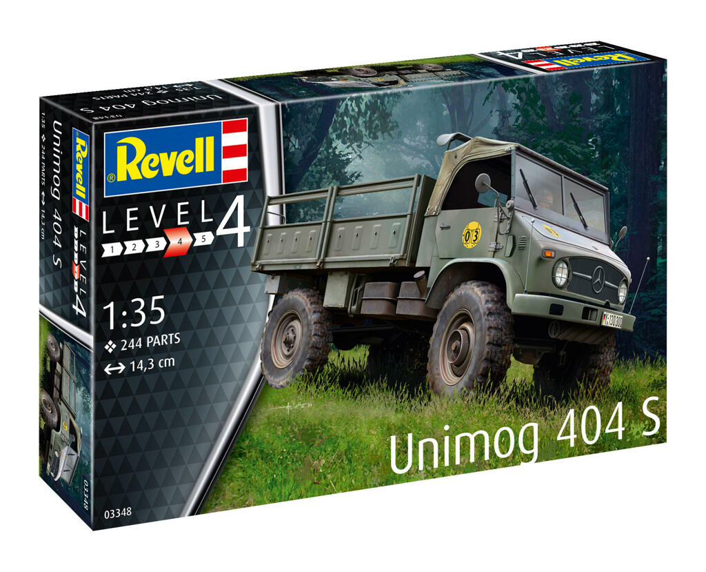 Unimog 404 S Bausatz
