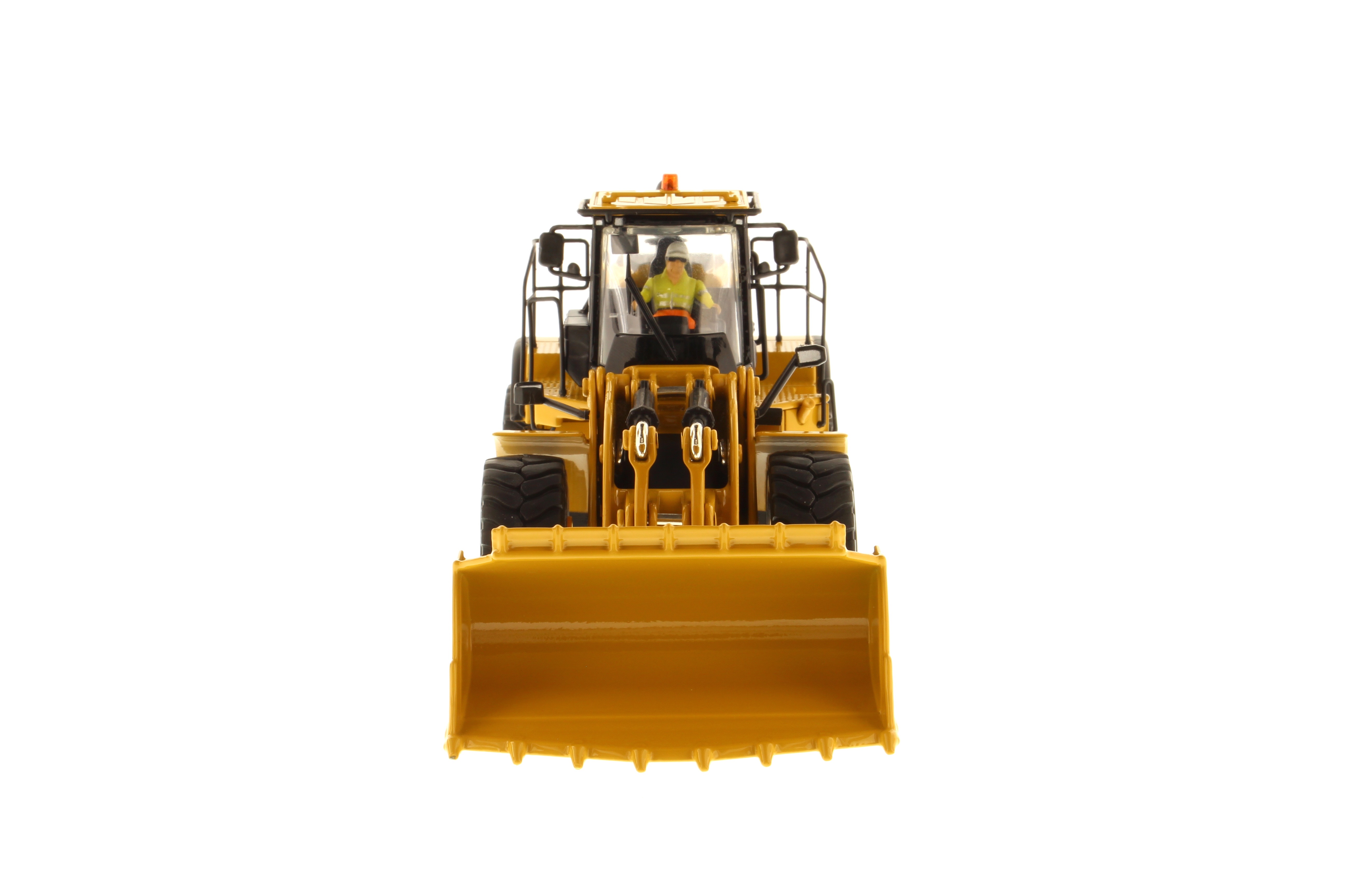 CAT 980K Radlader mit Felsschaufel Modell von DieCast Masters 1:50