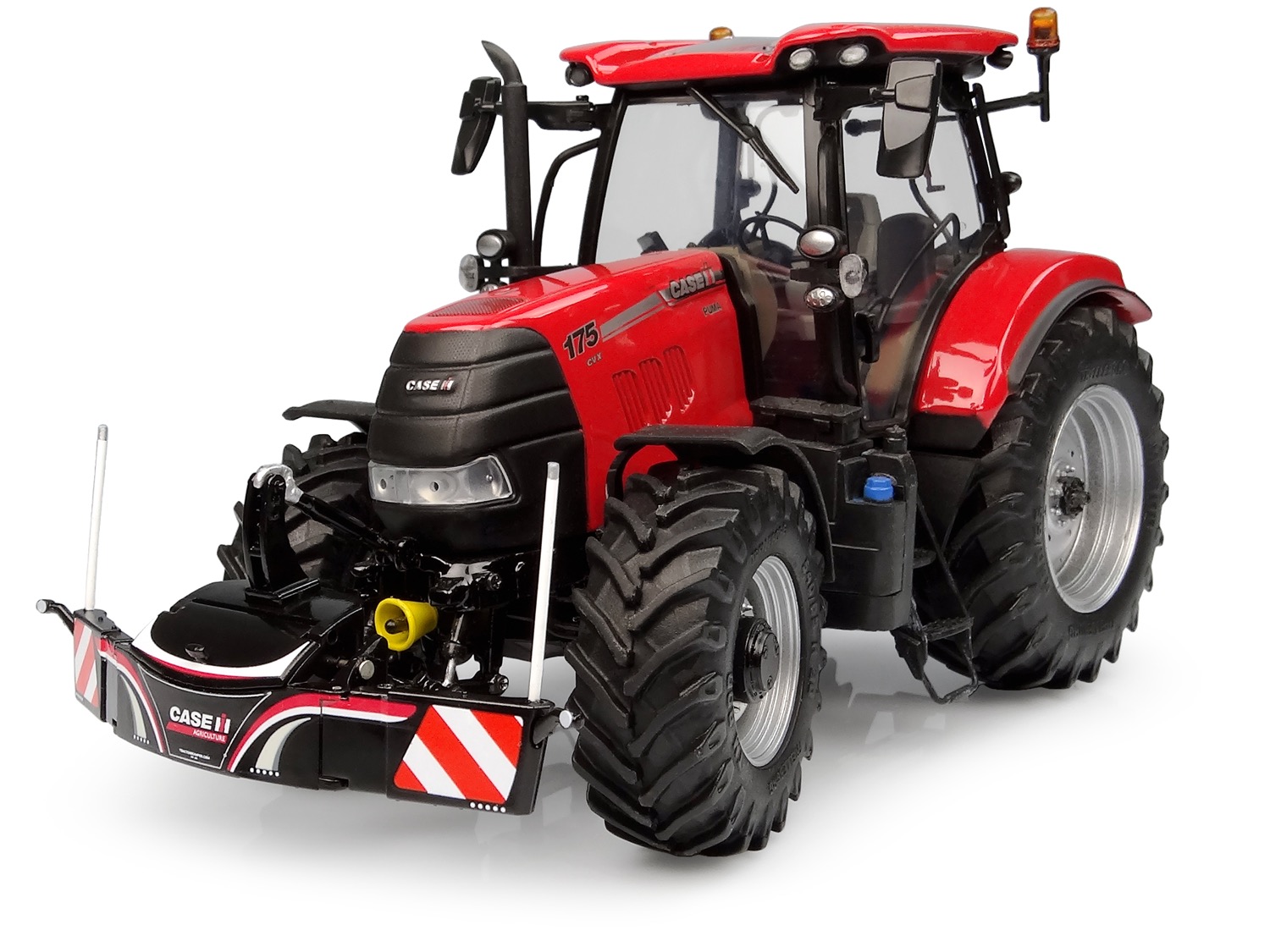 Tractorbumper Sicherheitsfrontgewicht 800kg Case IH Version Modell von Universal Hobbies 1:32