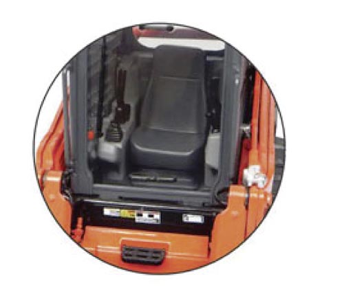 Kubota Kompakt-Raupenlader SVL 75-2 Modell von Universal Hobbies 1:24