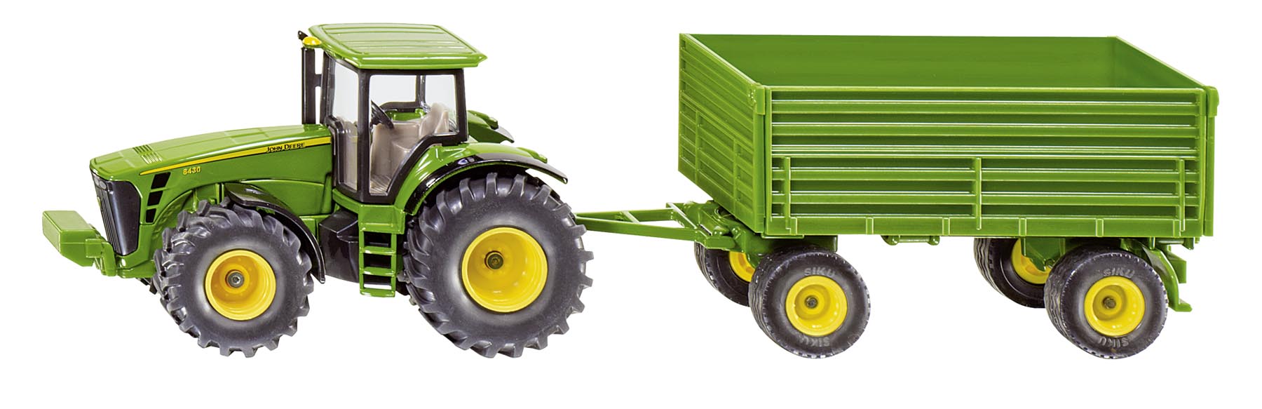 John Deere 8430 mit Anhänger Modell von Siku 1:50