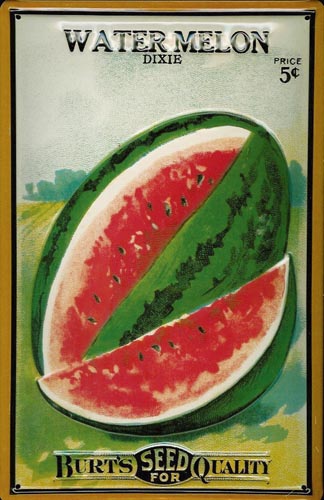 Blechschild „Watermelon“