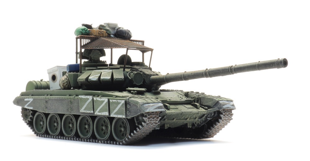 Russischer T-72B Modell von Artitec 1:87
