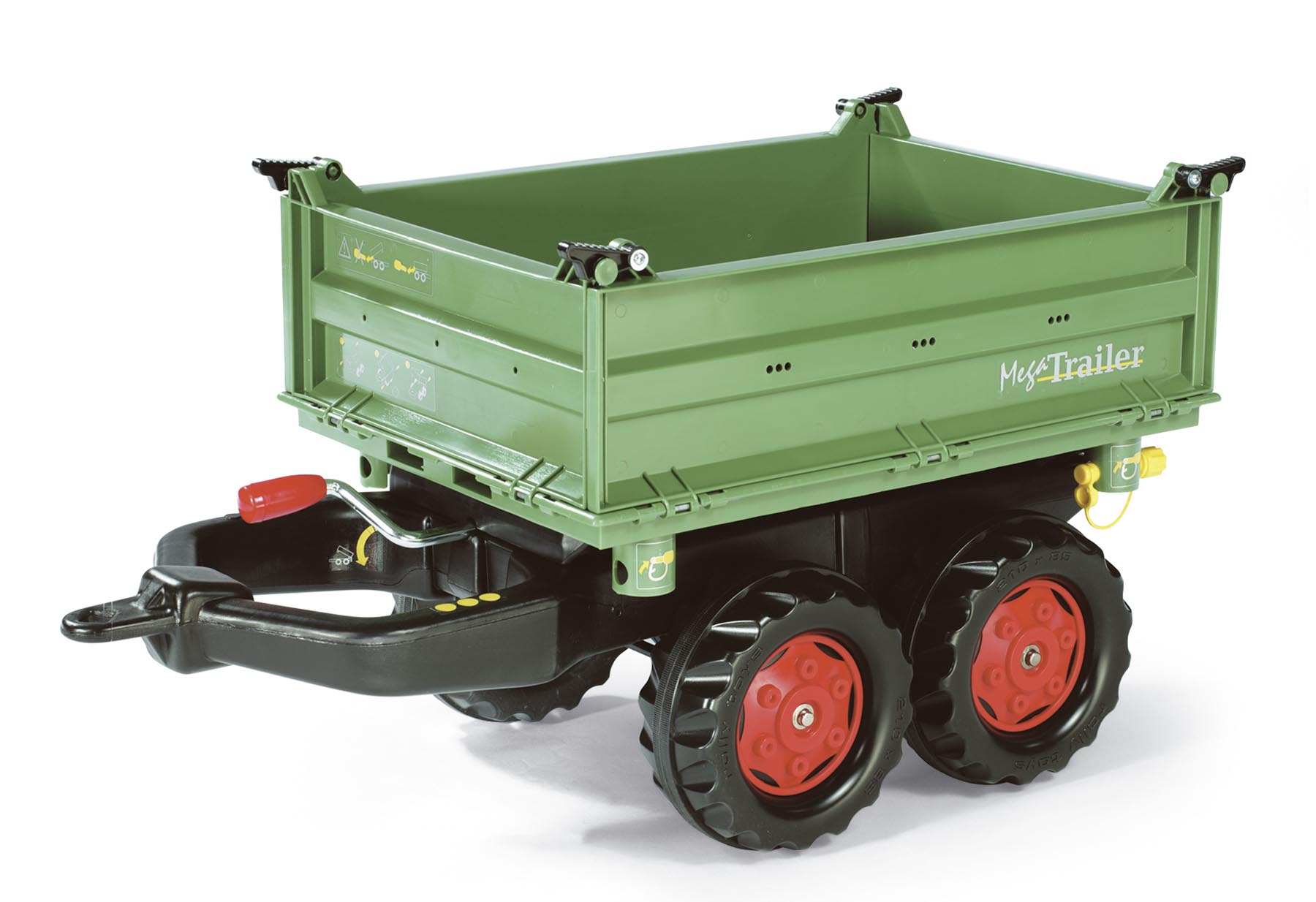 Mega Trailer Dreiseitenkipper Fendt grün