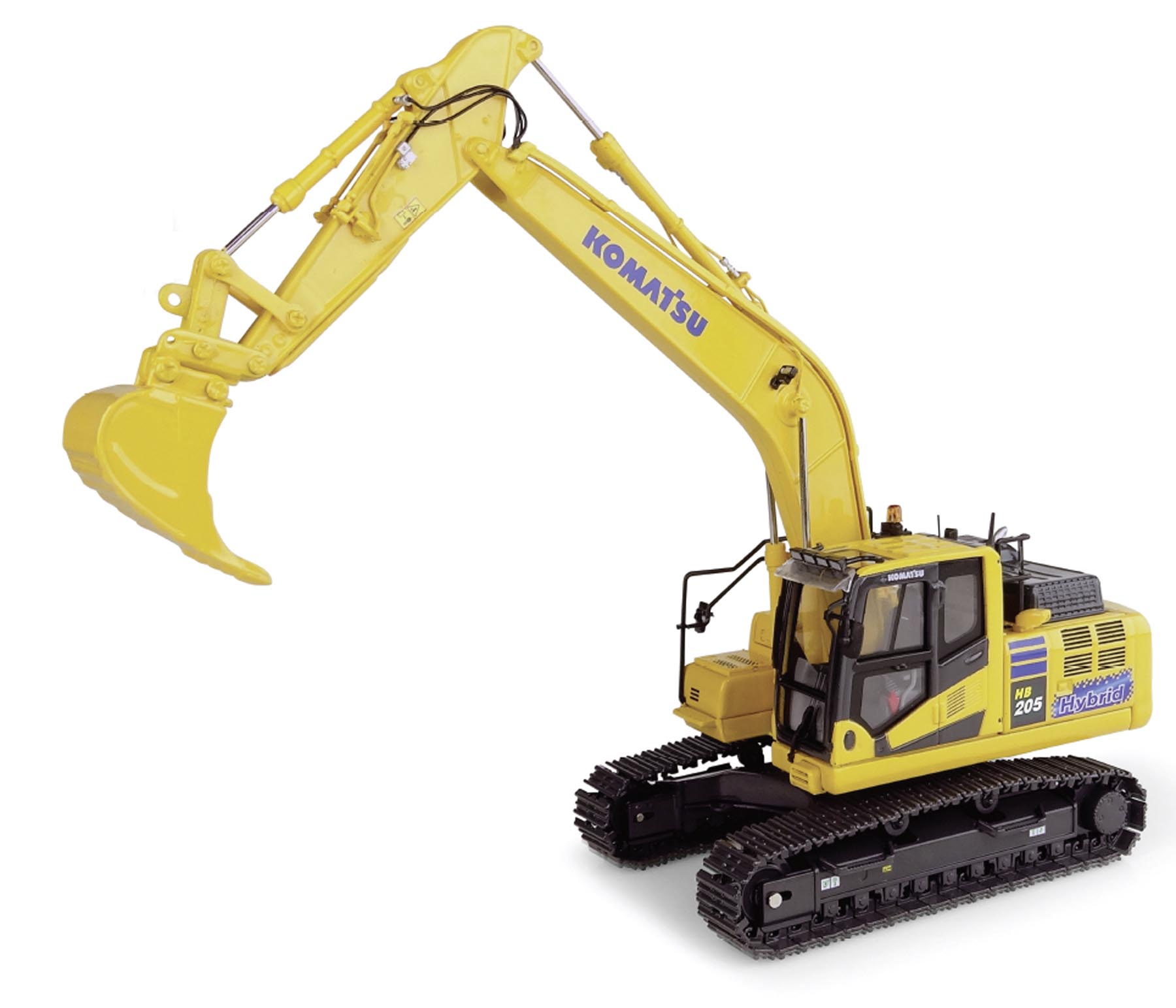 Komatsu HB 205 LC3 Hybrid Kettenbagger Modell von Universal Hobbies 1:50