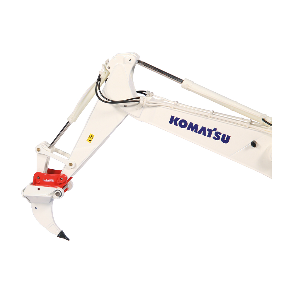 Komatsu PC1250 Bagger mit Lehnhoff Schnellwechsler Modell von NZG 1:50