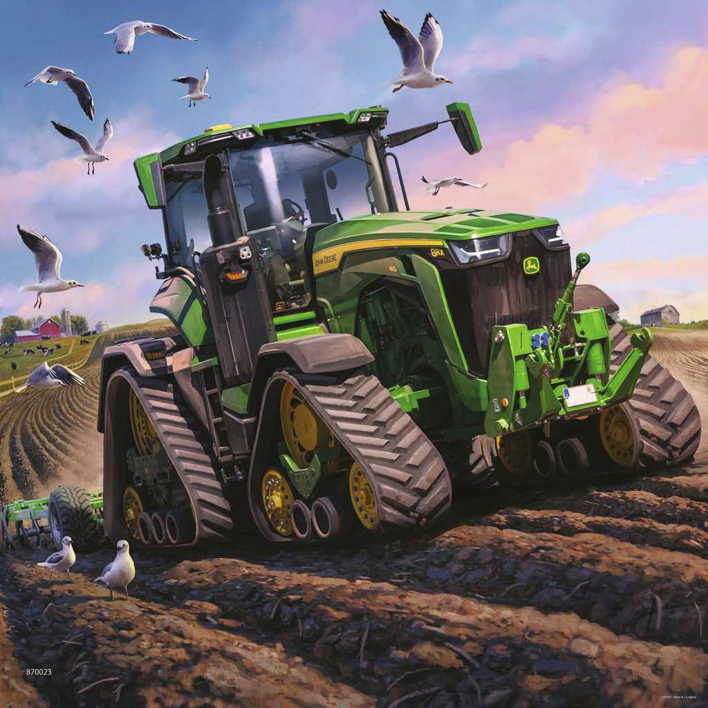 John Deere in Aktion Puzzle