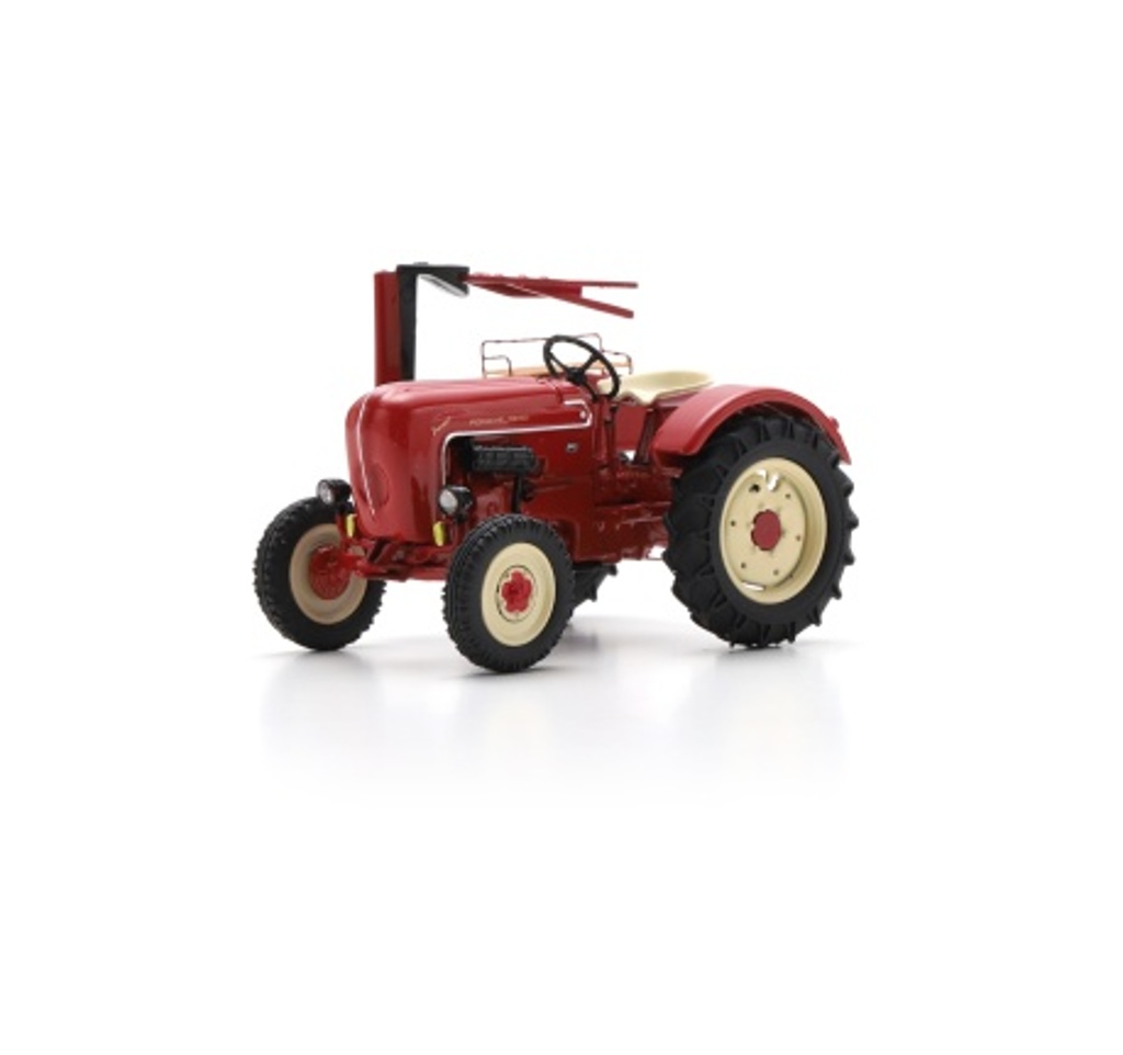 Porsche Junior mit Mähwerk Modell von Schuco 1:43