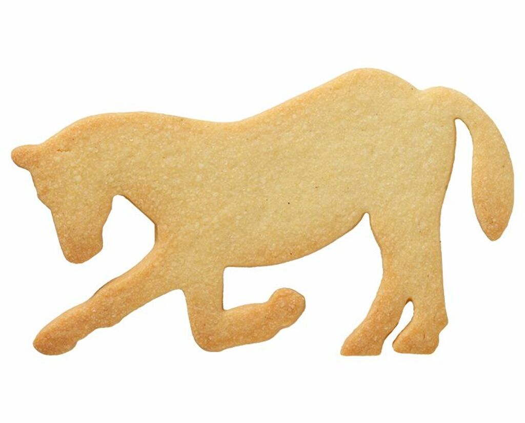 Ausstechform Pferd im Kompliment 12,5cm