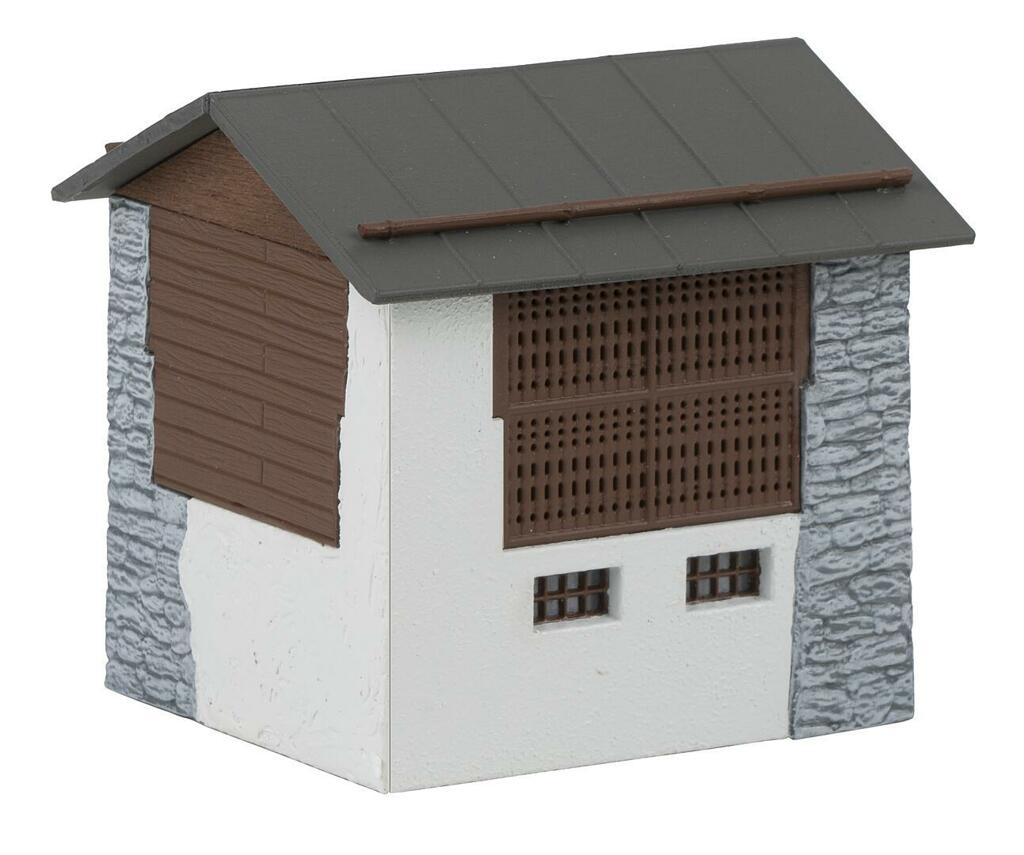 Heustadel Graubünden Bausatz Modell von Faller 1:87