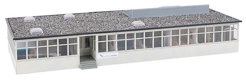 Werkstatt mit Inneneinrichtung Bausatz Modell von Gebr. Faller 1:87