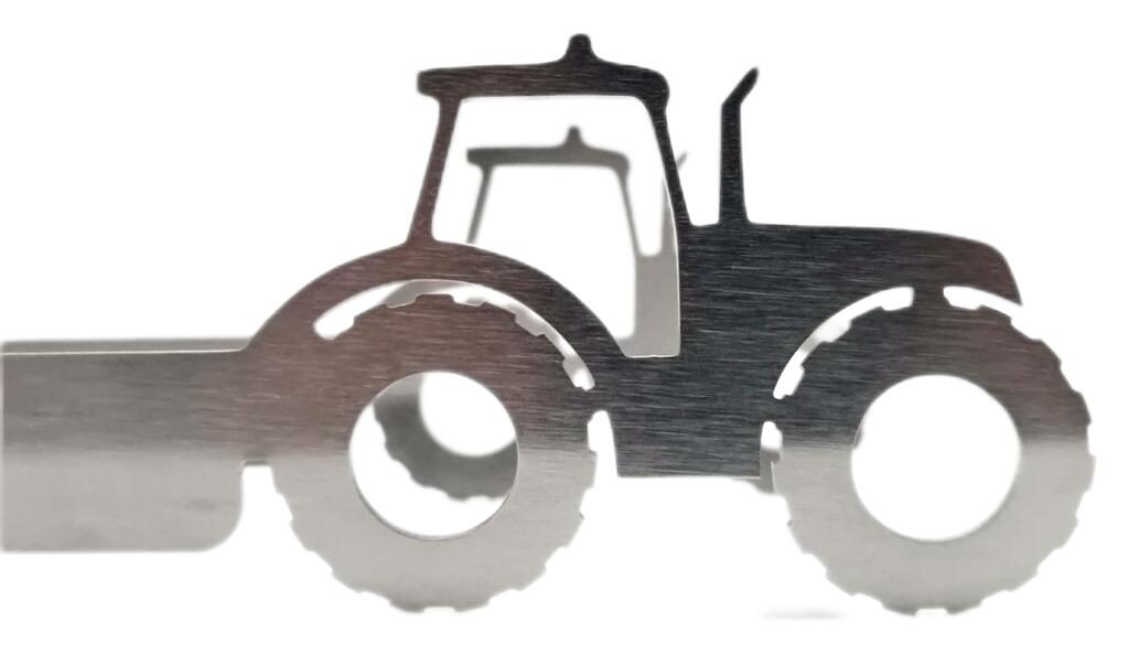 Grillzange Motiv Traktor