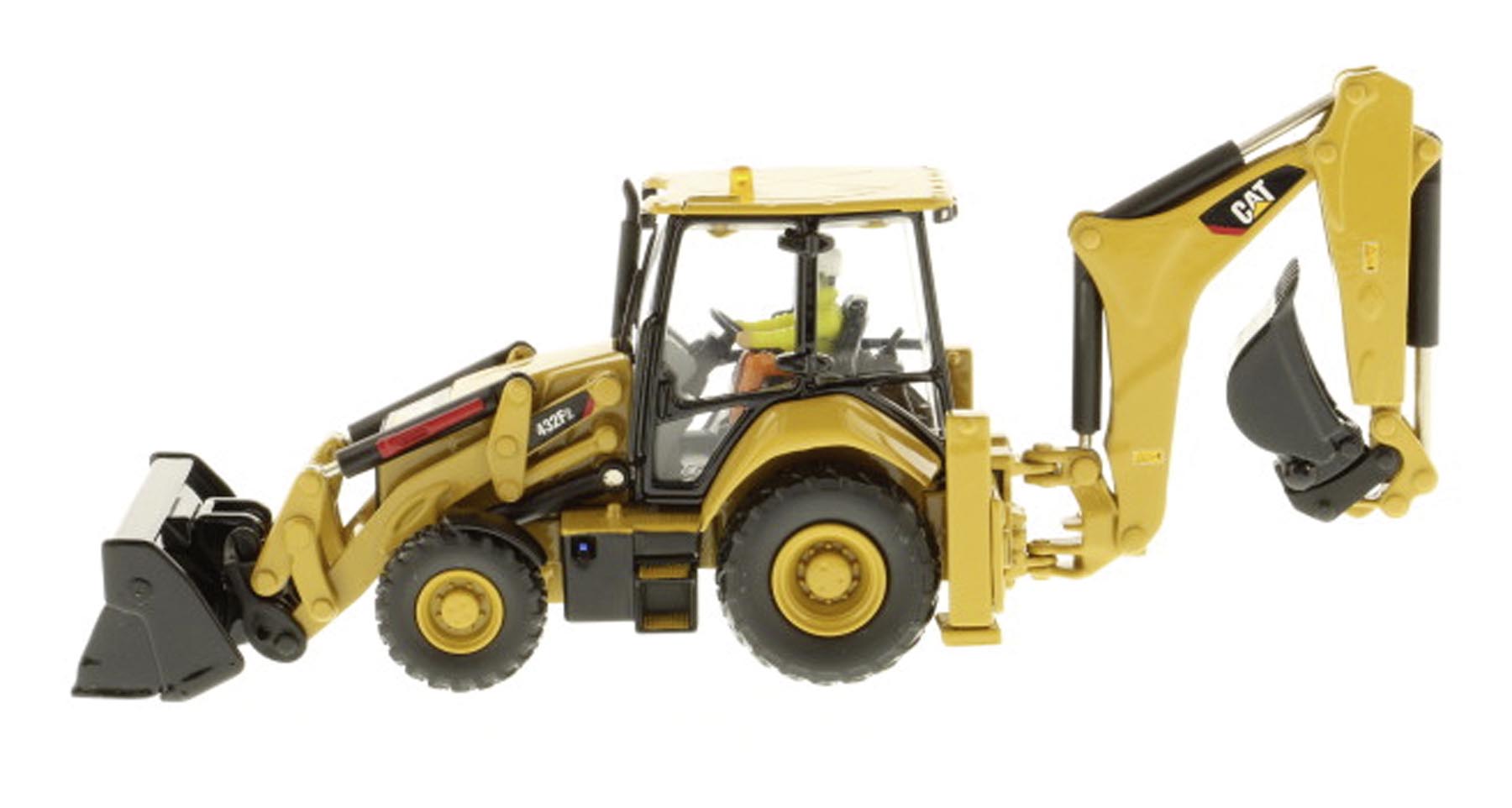 CAT 432F2 Baggerlader Modell von DieCast Masters 1:50