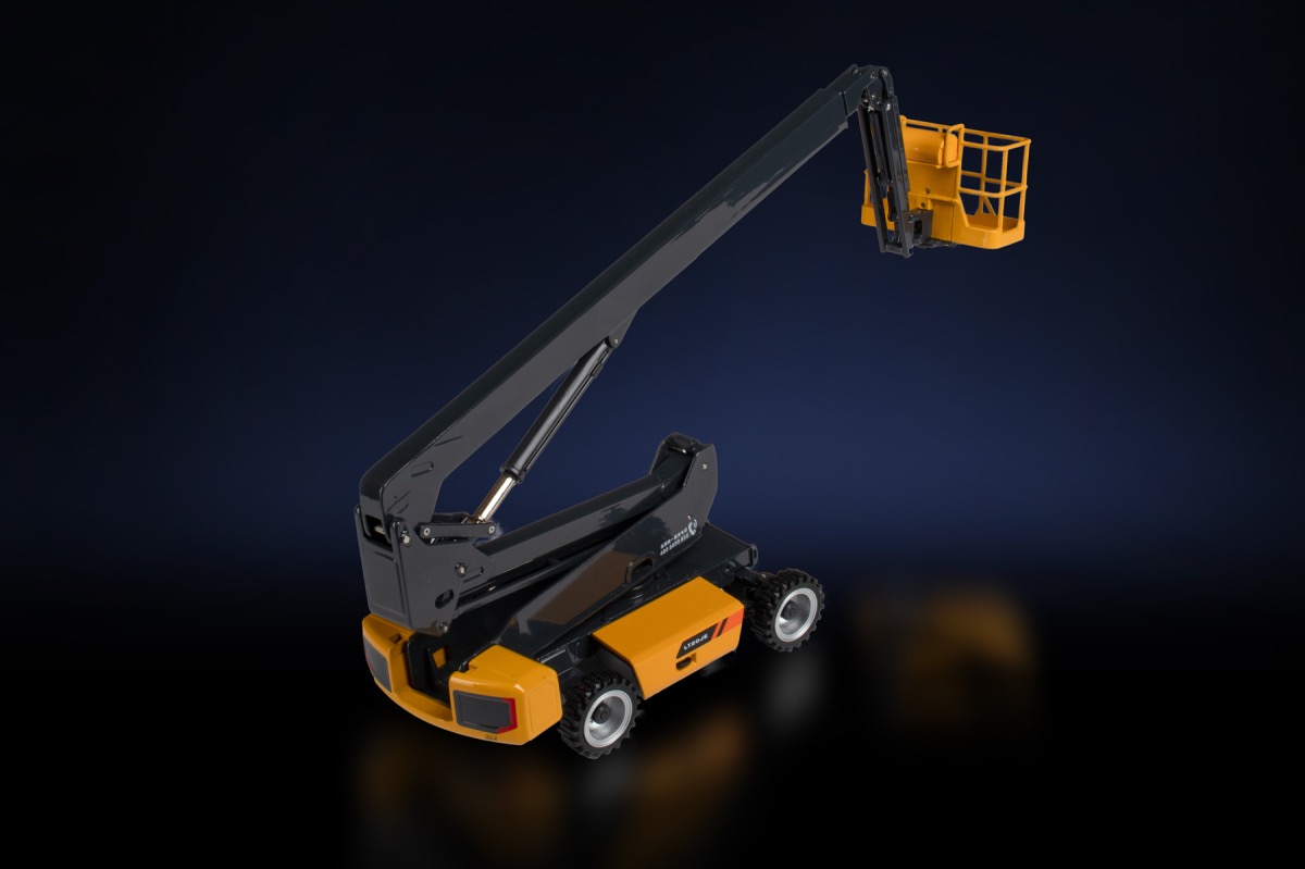 Teleskoparbeitsbühne LT20JE Liugong Modell von Imc Models 1:35