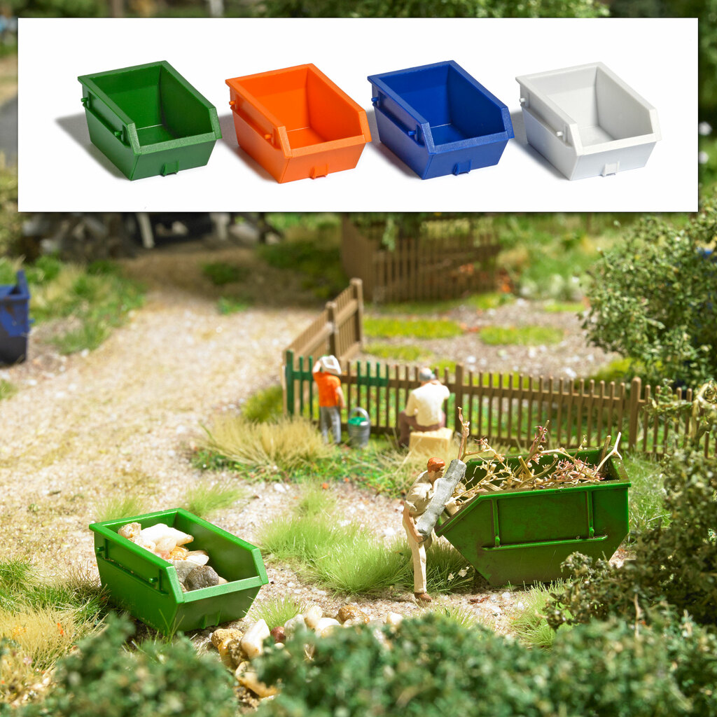 Mini-Set 1 Absetzcontainer 4 Stück-1