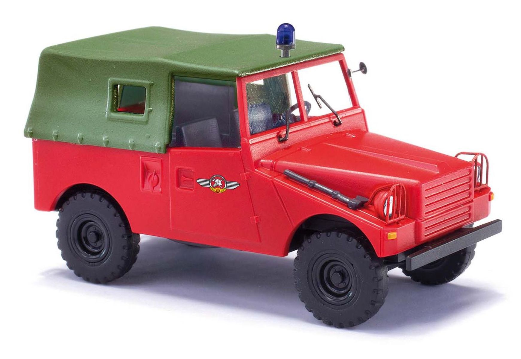 IFA P3 Freiwillige Feuerwehr Bj.  1962 rot Modell von Busch 1:87