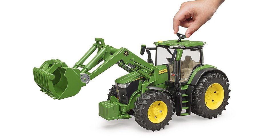John Deere 7R 350 mit Frontlader