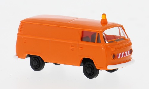 VW T2 Kasten, 1973, Kommunal orange Modell von Brekina 1:87