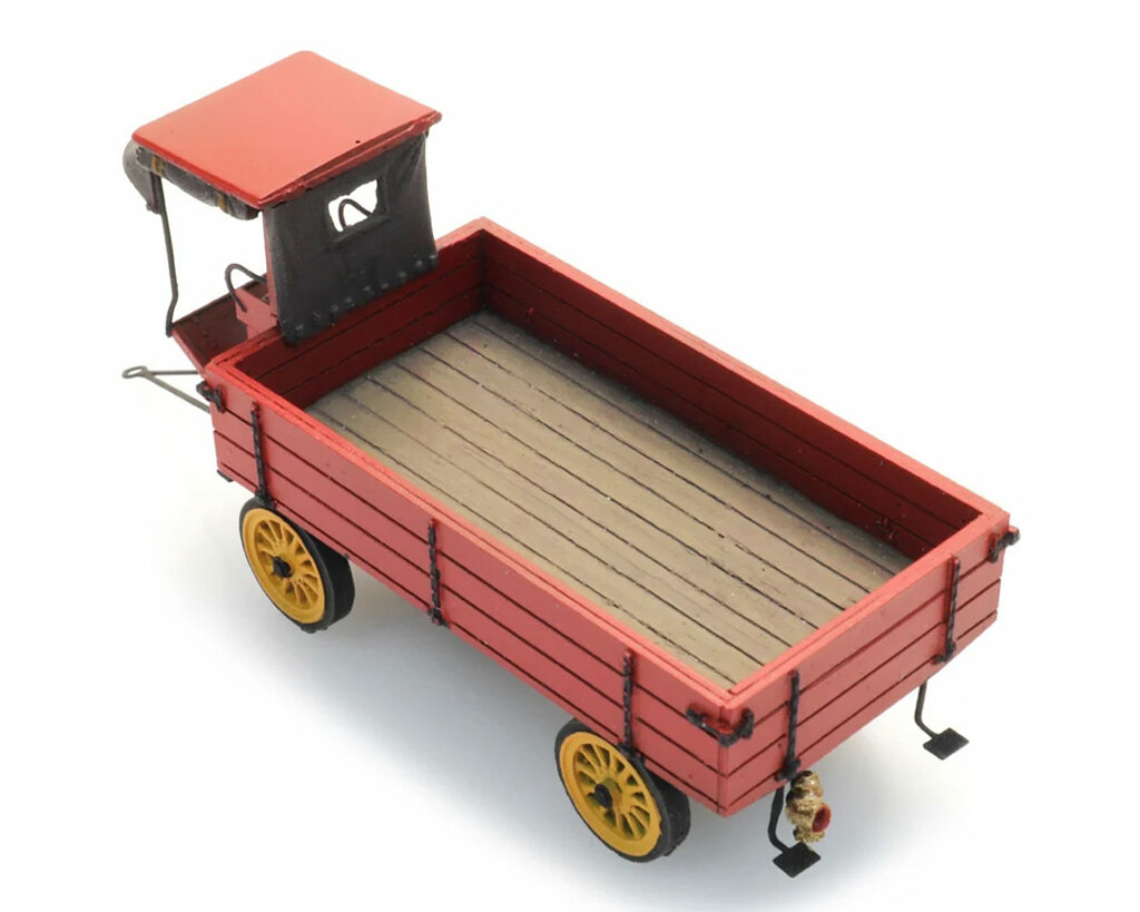 Anhänger mit Bremserkabine Modell von Artitec 1:87