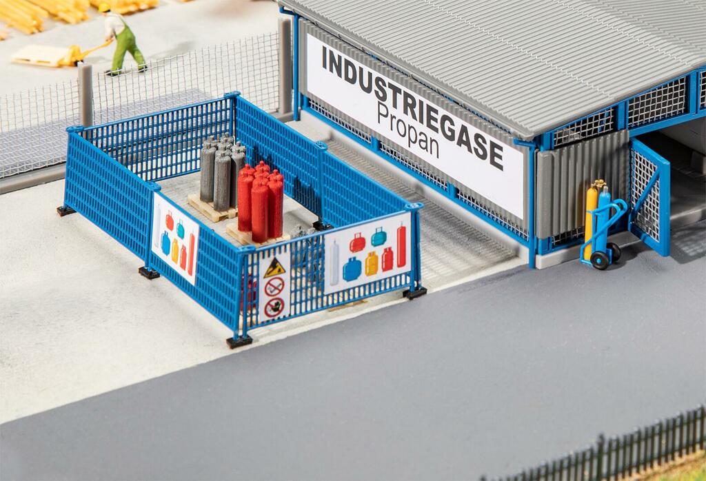 60 Gasflaschen Modell von Faller 1:87