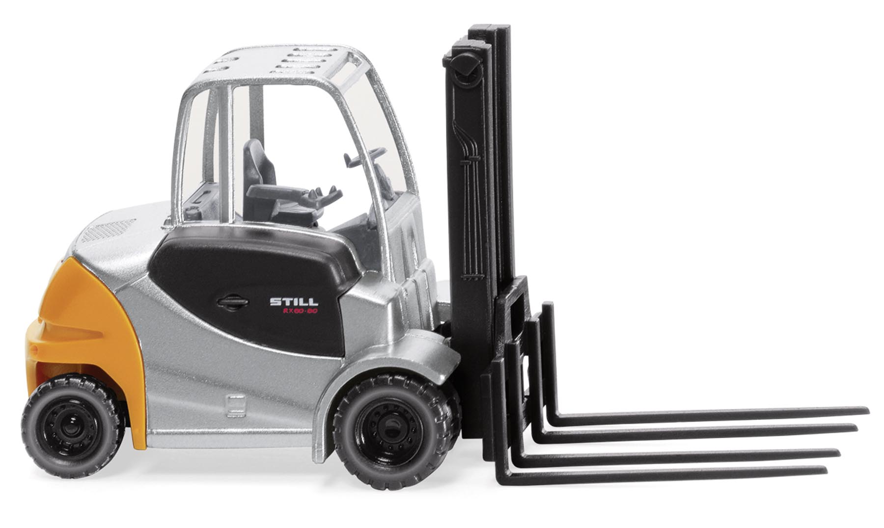 Still Gabelstapler RX 60 mit Vierfachgabel Modell von WIKING 1:87