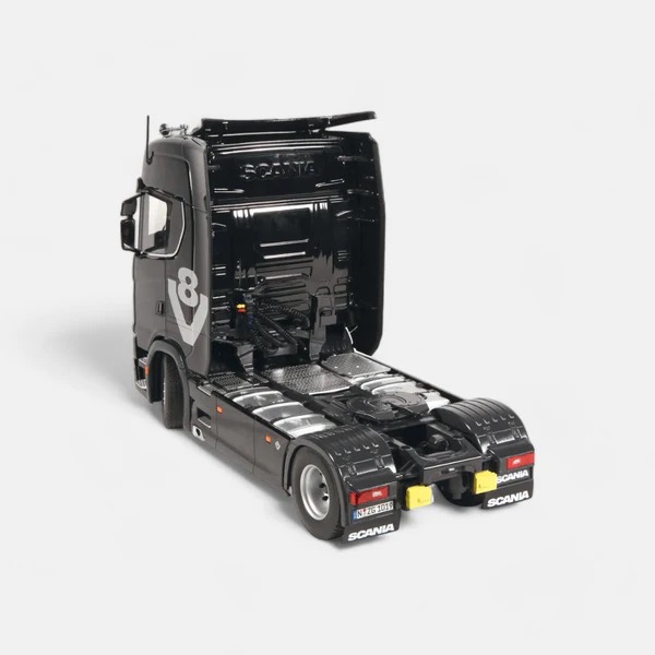 Scania V8 730S 4x2 schwarz Modell von NZG 1:18