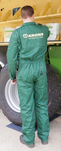 Overall Krone grün Herren