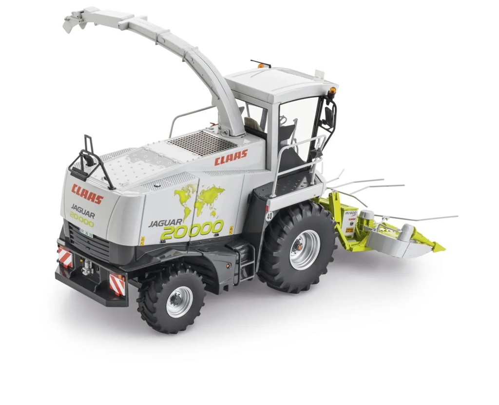 Claas Jaguar 20.000 + RU 600 Claas Edition Modell von Universal Hobbies 1:32