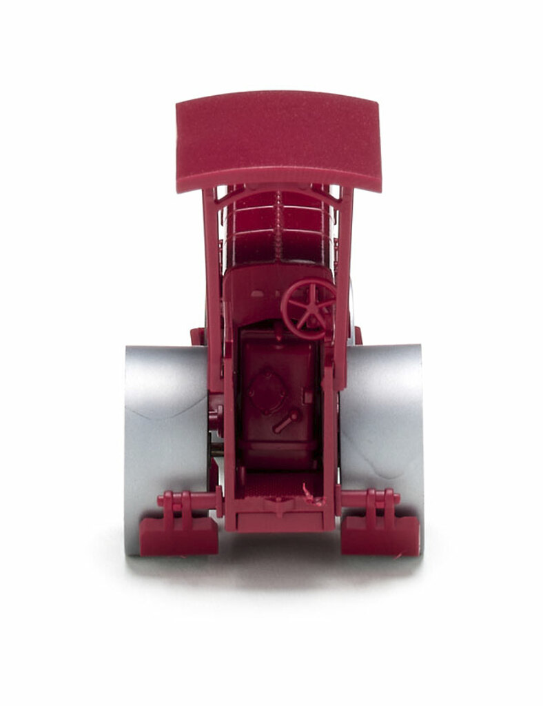 Straßenwalze Ruthemeyer purpurrot Modell von WIKING 1:87