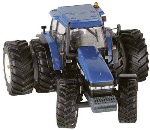 New Holland 8560 mit Zwillingsbereifung hinten Modell von Replicagri 1:32